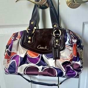 Coach Rare Vintage Ashley Scarf Bag